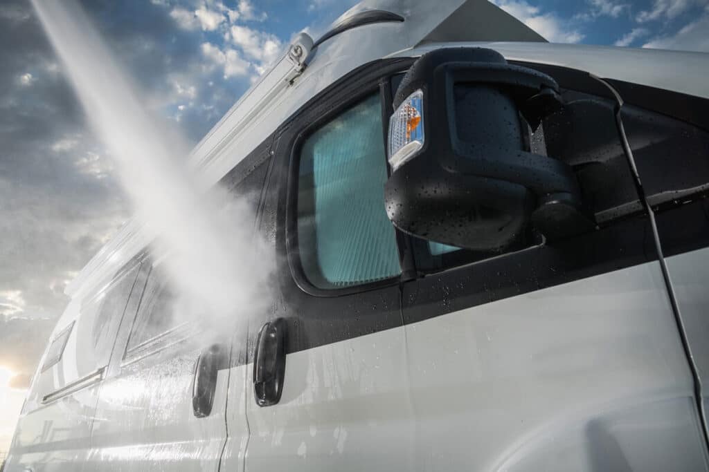 rv pressure washing