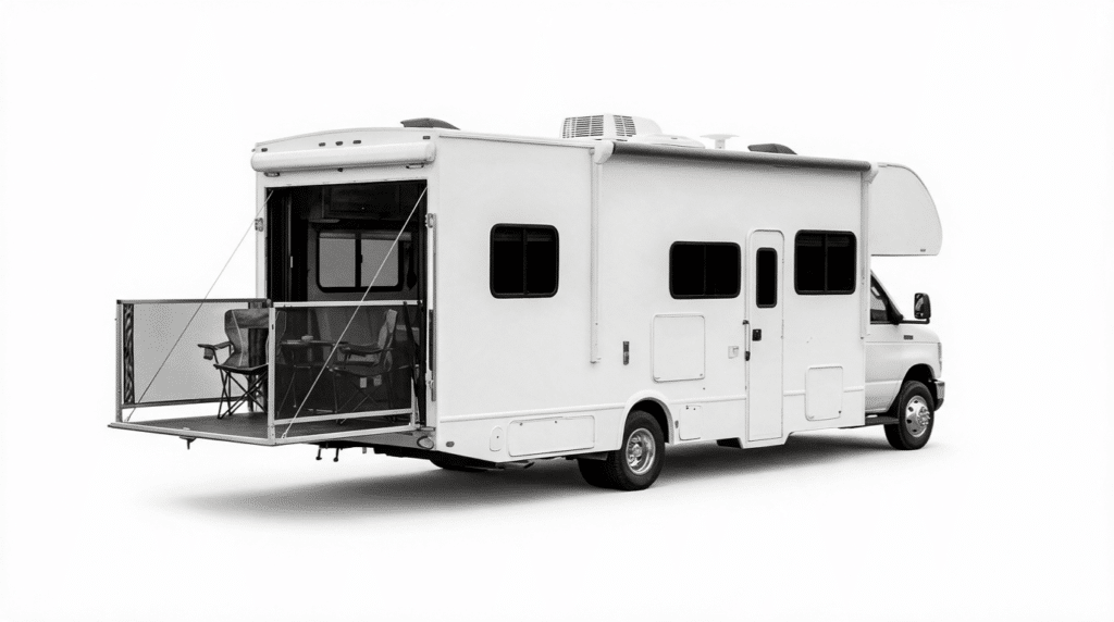 Toy Hauler Class C Motorhome