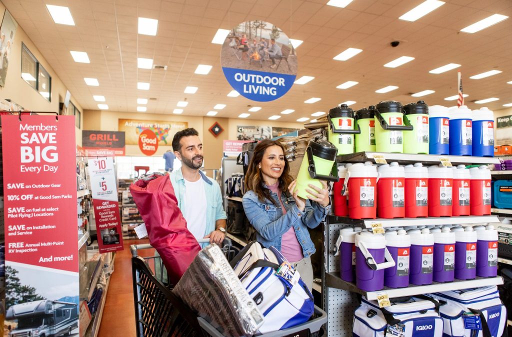 Find camping essentials in store at Camping World.