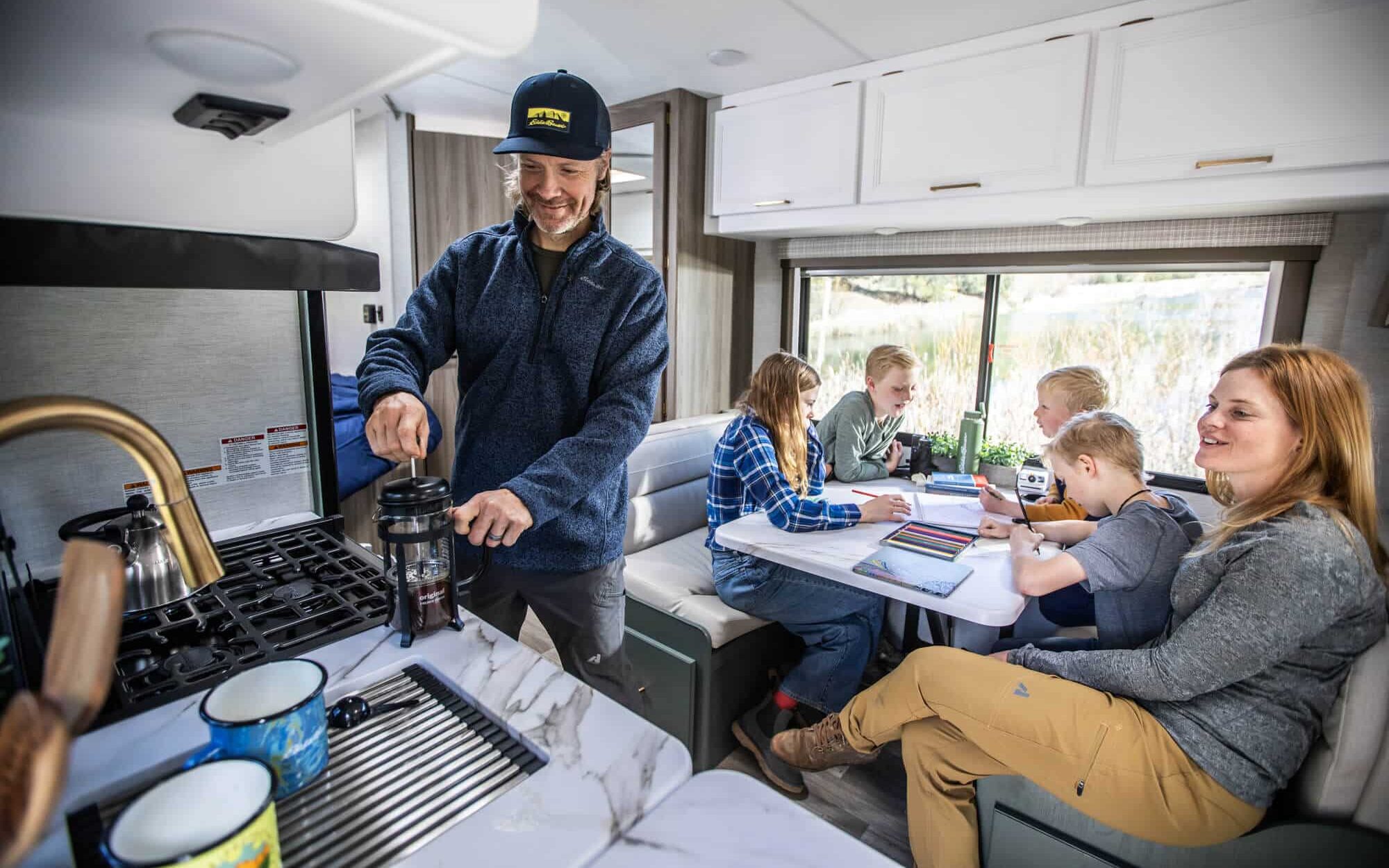 Which Class C RV Sleeps 8?