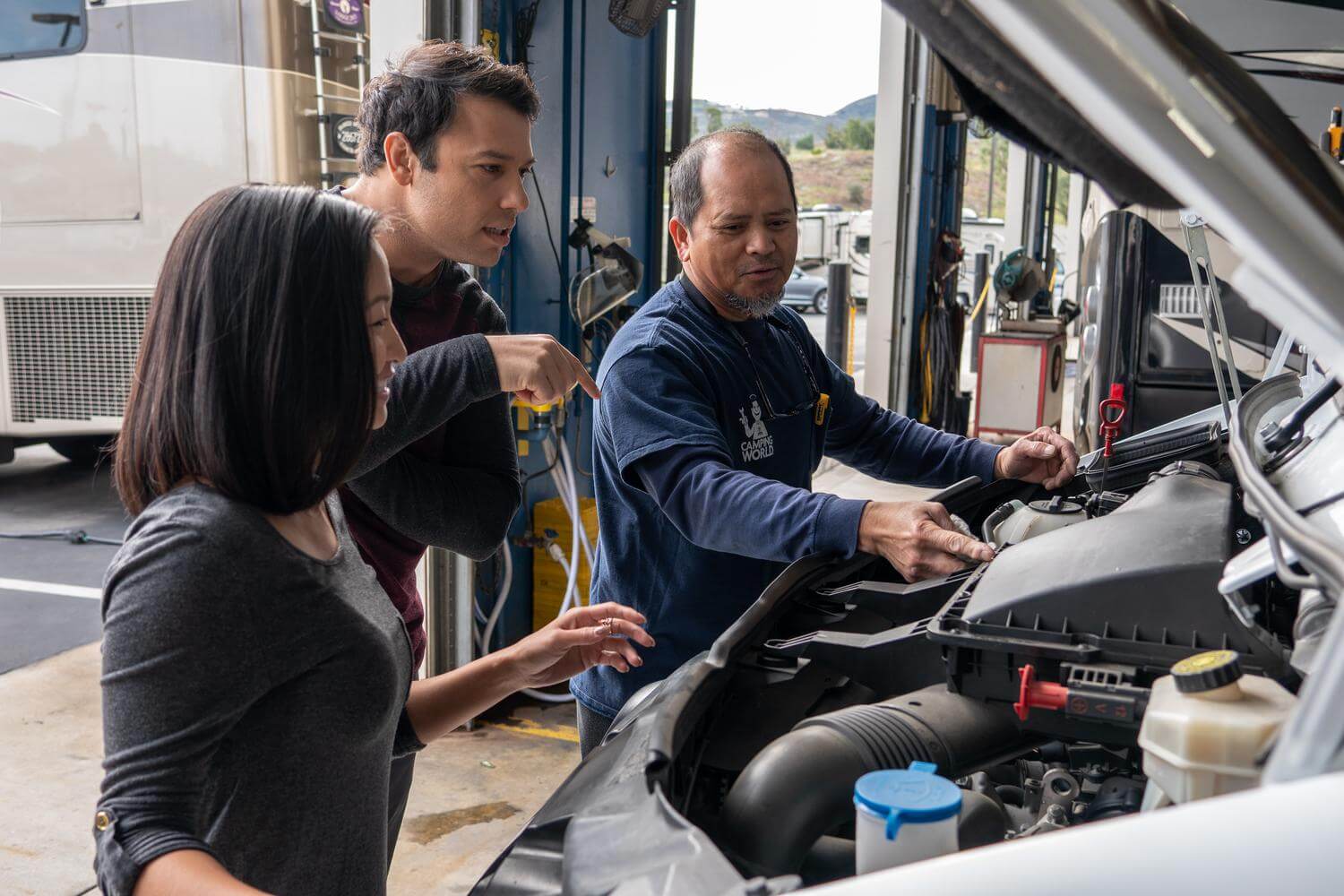 RV Oil Change A Guide to When, Where, and How Camping World Blog