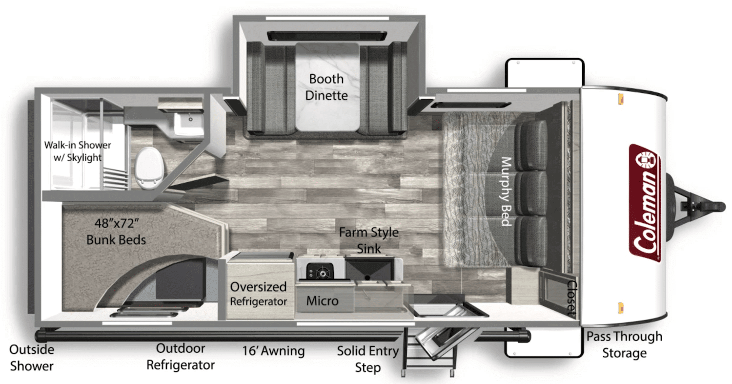 Our Favorite 24 FT Travel Trailer Floor Plans Camping World Blog