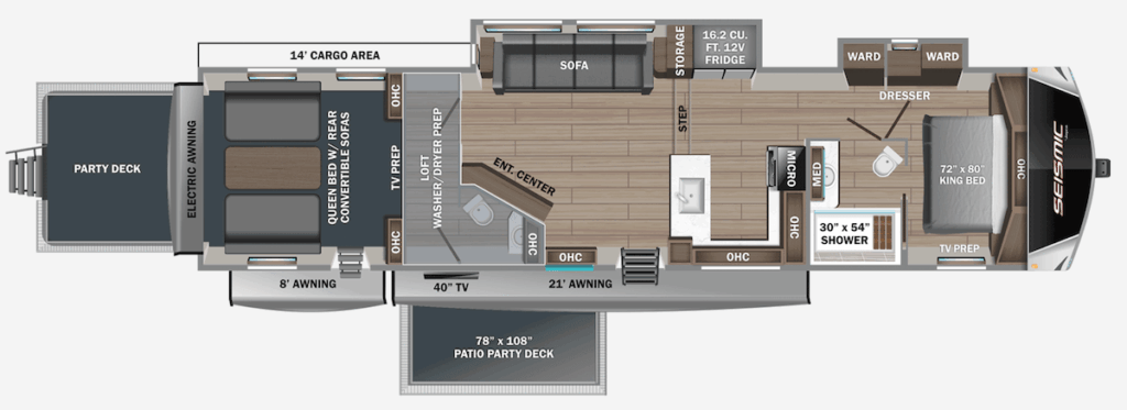 Seismic 413 Floor Plan