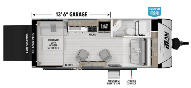 Grand Design Rv Layout 7 Grand Design Toy Hauler Floorplans | Camping World Blog
