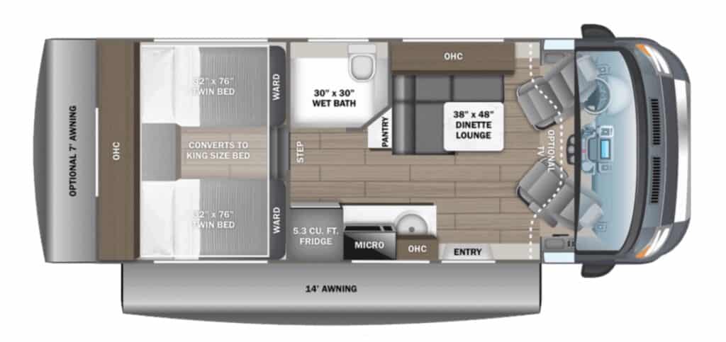 Granite Ridge 22T floor plan