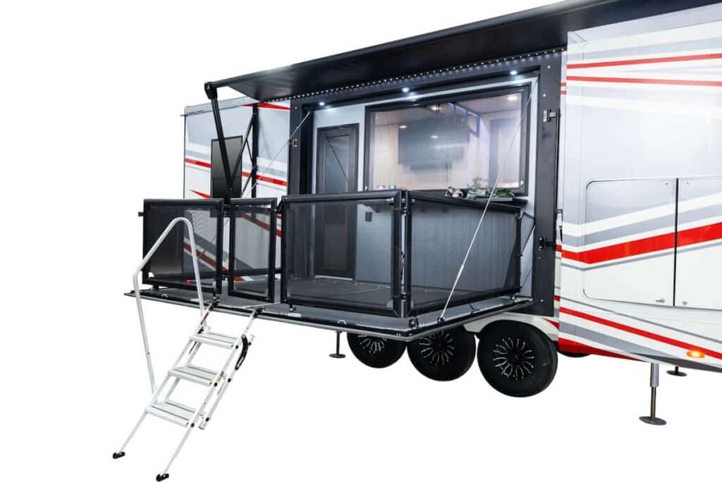 2026-FR-XLR Nitro-40BAR-toy hauler with side patio
