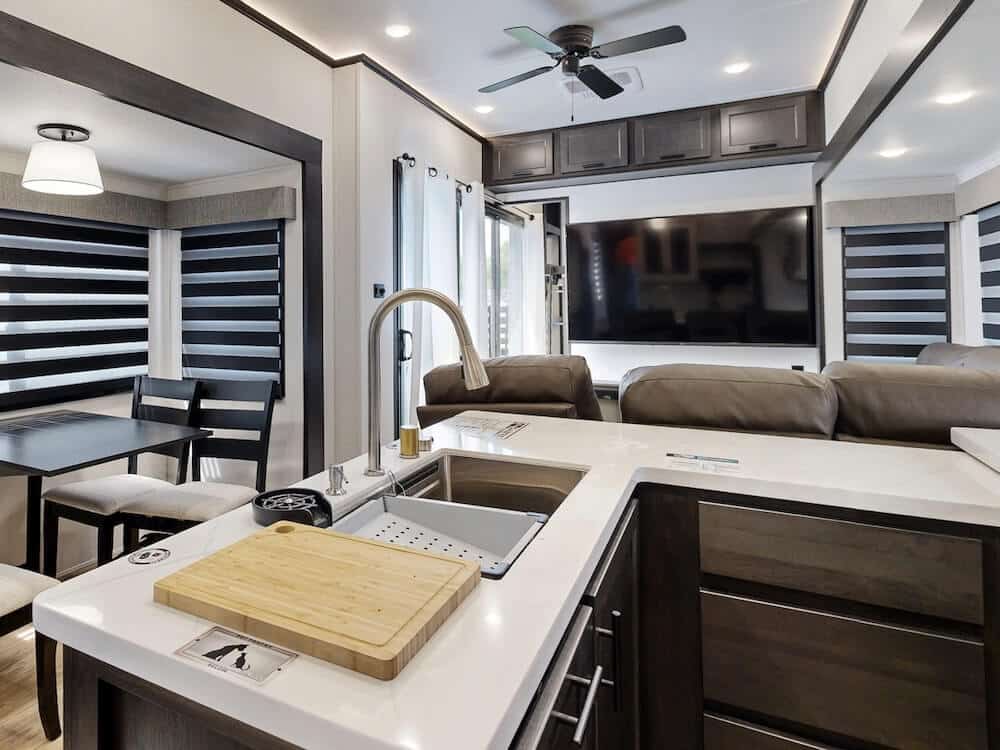 forest river saber kitchen