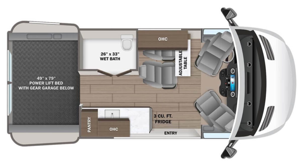 JAYCO_TERRAIN_19YG Floor Plan