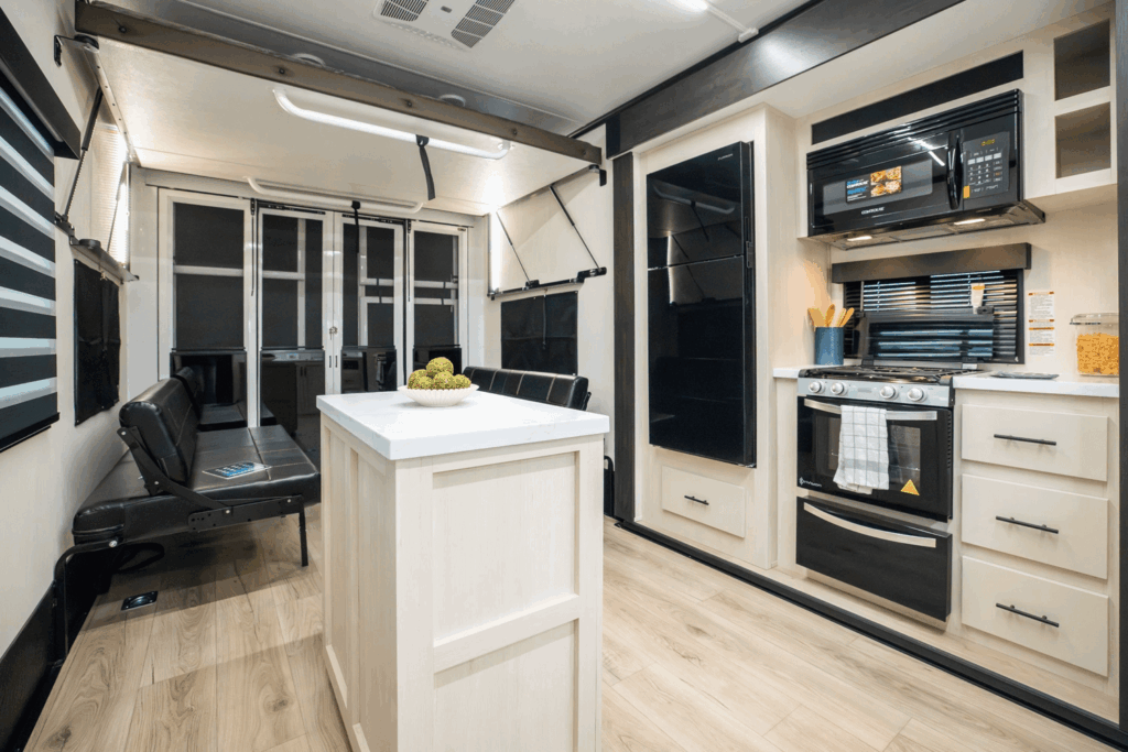 rogue toy hauler kitchen