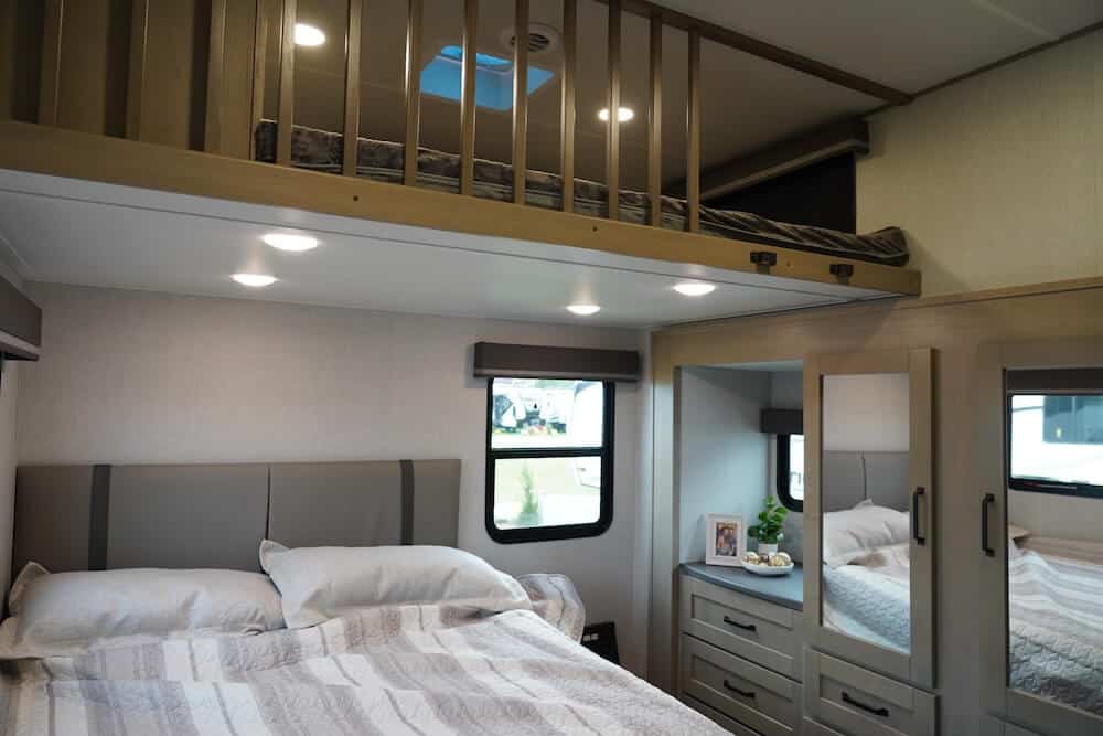 Reflection 362TBS bunk room fifth wheel bunkhouse floor plans