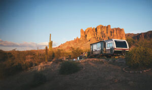 featured front kitchen travel trailers