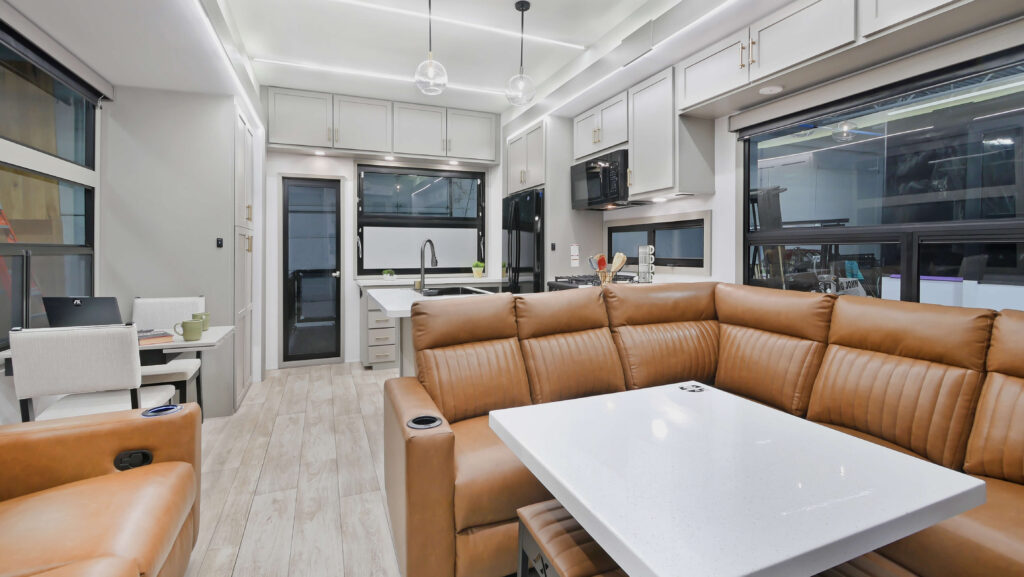 Imperium living room and kitchen