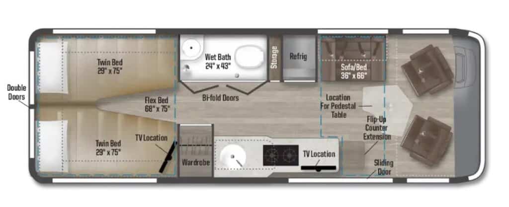 WINNEBAGO_ERA_70A Floor Plan