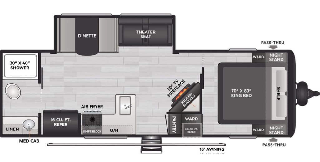 KEYSTONE_COLEMAN_LANTERN_25RBS Floor Plan
