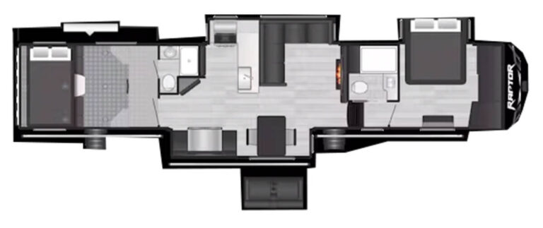 Want One of the Biggest Toy Hauler RVs?