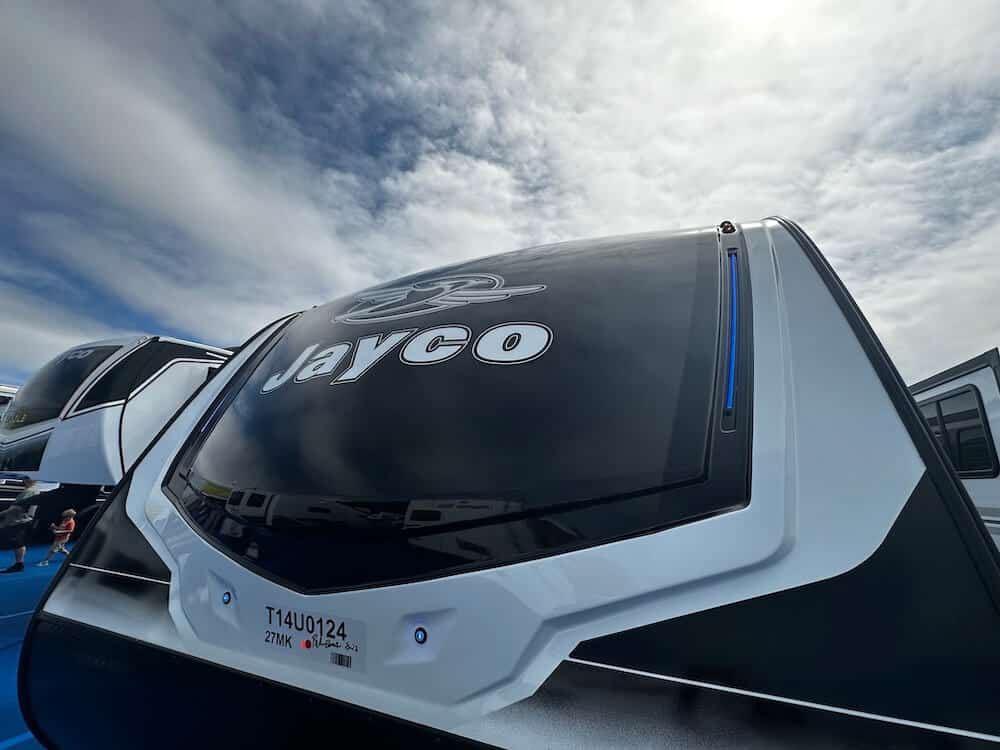 Jayco travel trailer front cap