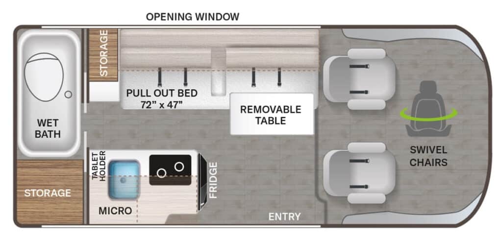 THOR_MOTOR_COACH_EDDIE_BAUER_18EB Floor Plan-mini-motorhomes