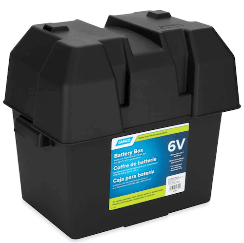 Camco 6V Battery Box
