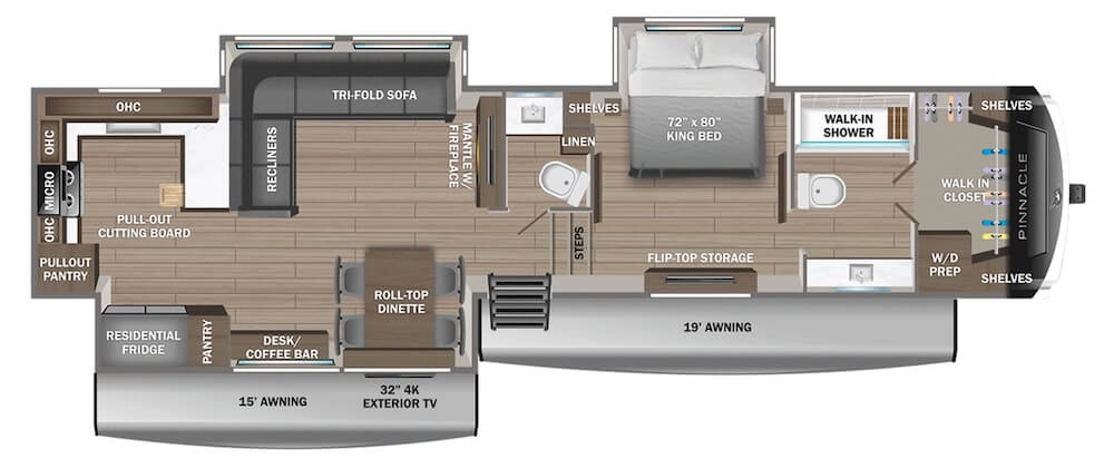 JAYCO_PINNACLE_38FBRK Floor Plan