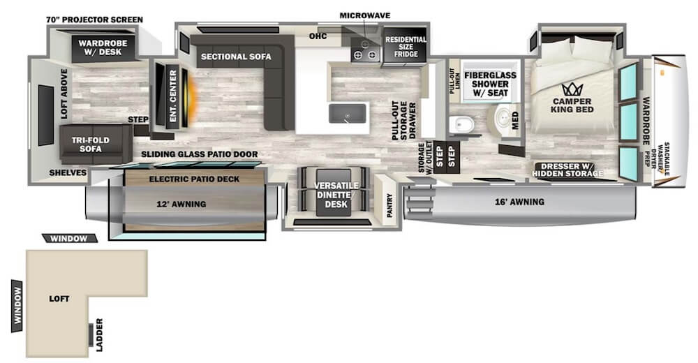 FOREST_RIVER_SABRE_37RVMILES Floor Plan