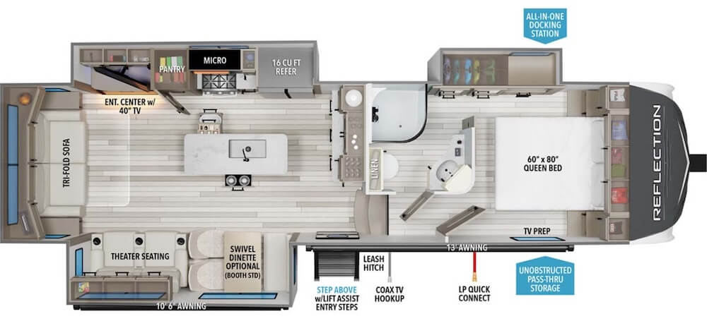 GRAND_DESIGN_REFLECTION_303RLS Floor Plan