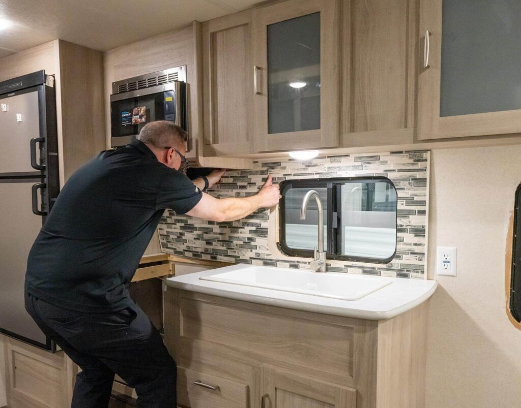 Backsplash_what to upgrade in your rv