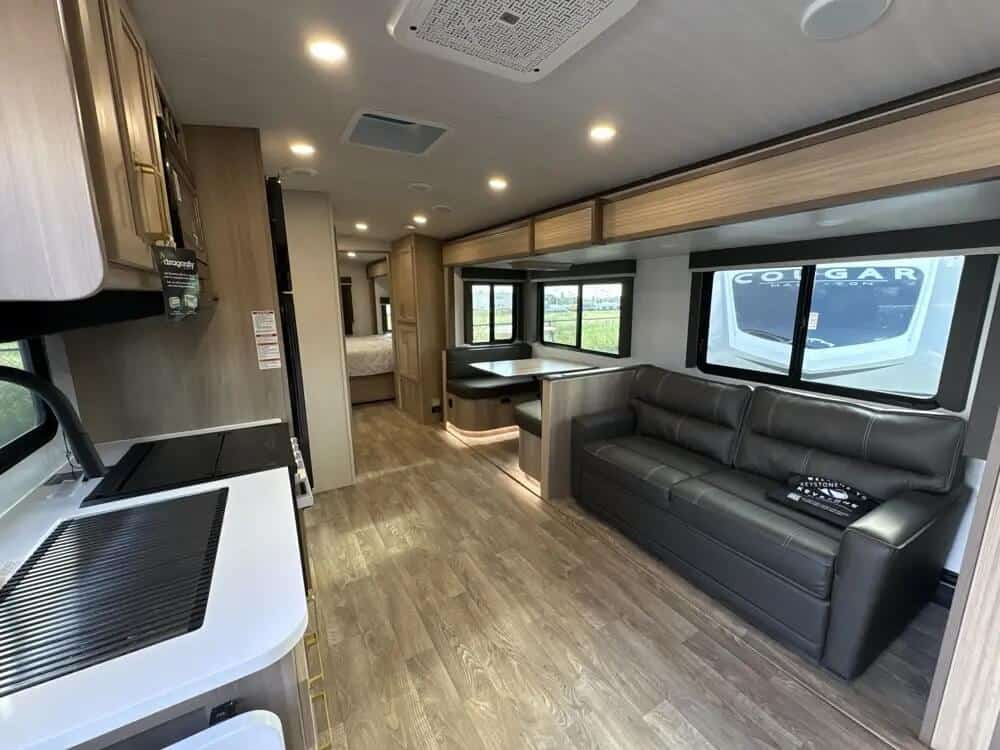 kitchen 2025_keystone_outback_342cg side ramp toy hauler