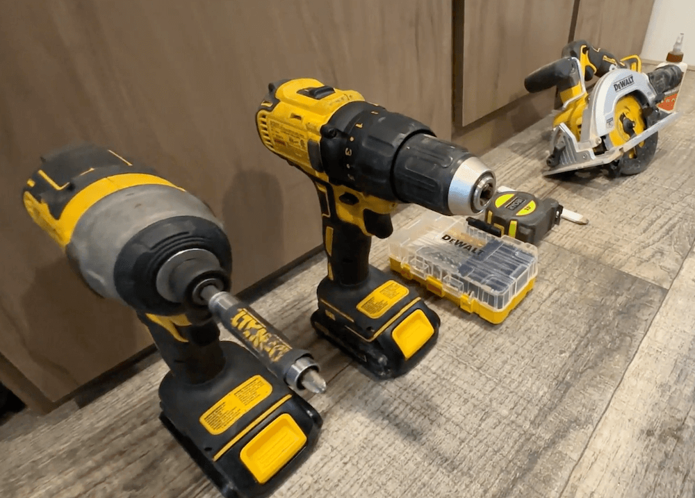 Recommended tools for the JR Product bed lift kit installation