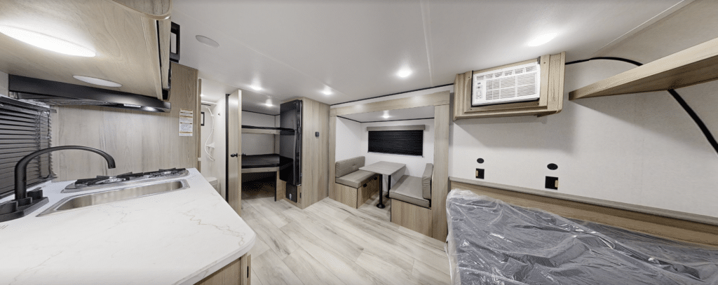 Keystone Coleman 19B wide interior living image