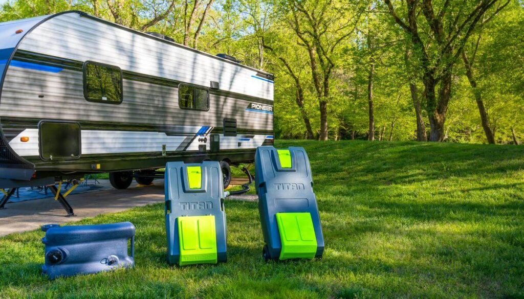 Thetford portable rv waste tanks
