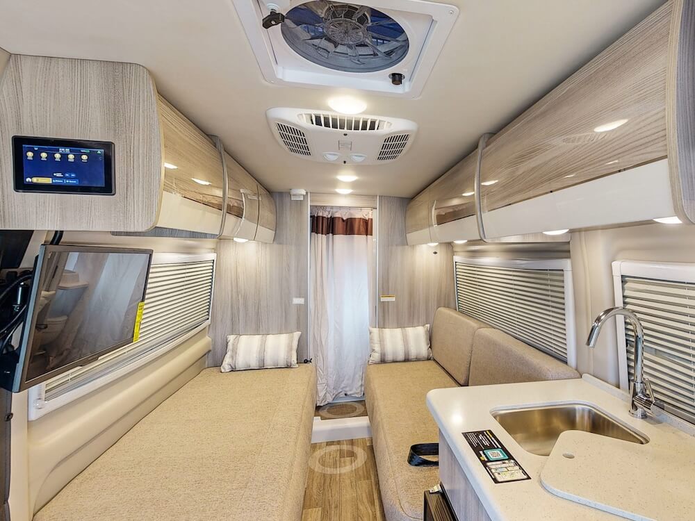 Thor-Sequence-20L-2025-wideinteriorliving most affordable class b rv