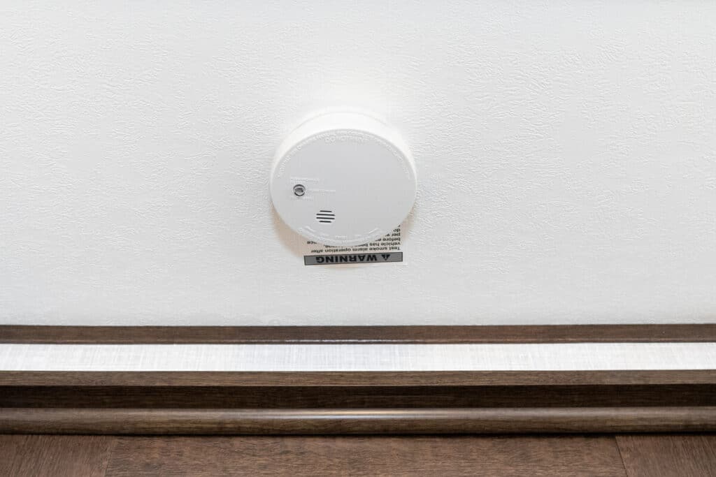 Smoke alarm is essential RV safety equipment