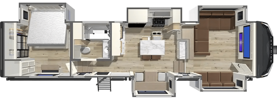 Model R 3710 Floorplan