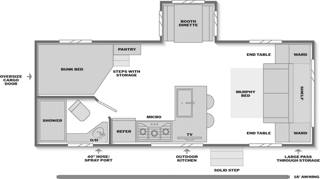 Walkabout 221FROST floorplan