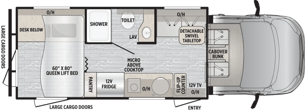 Alita 22NF floorplan