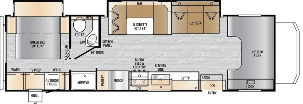 College Avenue 2951OK floorplan