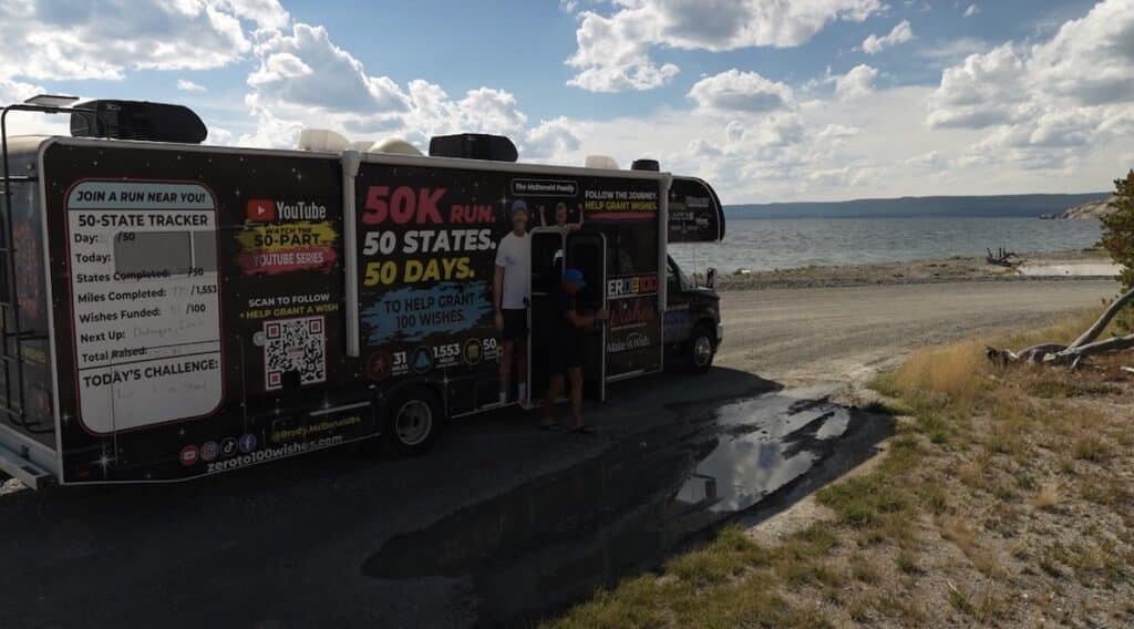 Camping World sponsored RV