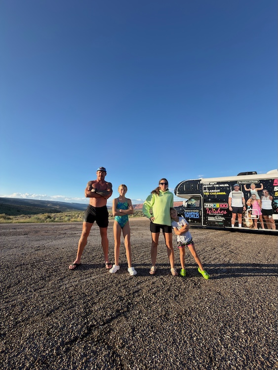 02_Family with RV on the road 1
